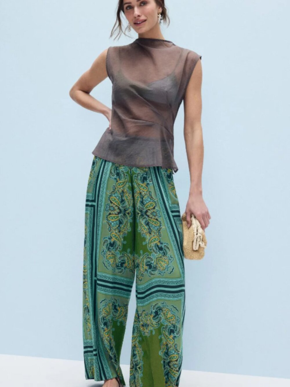 RTR-172 MISA Los Angeles	Selena Wide Leg Trousers